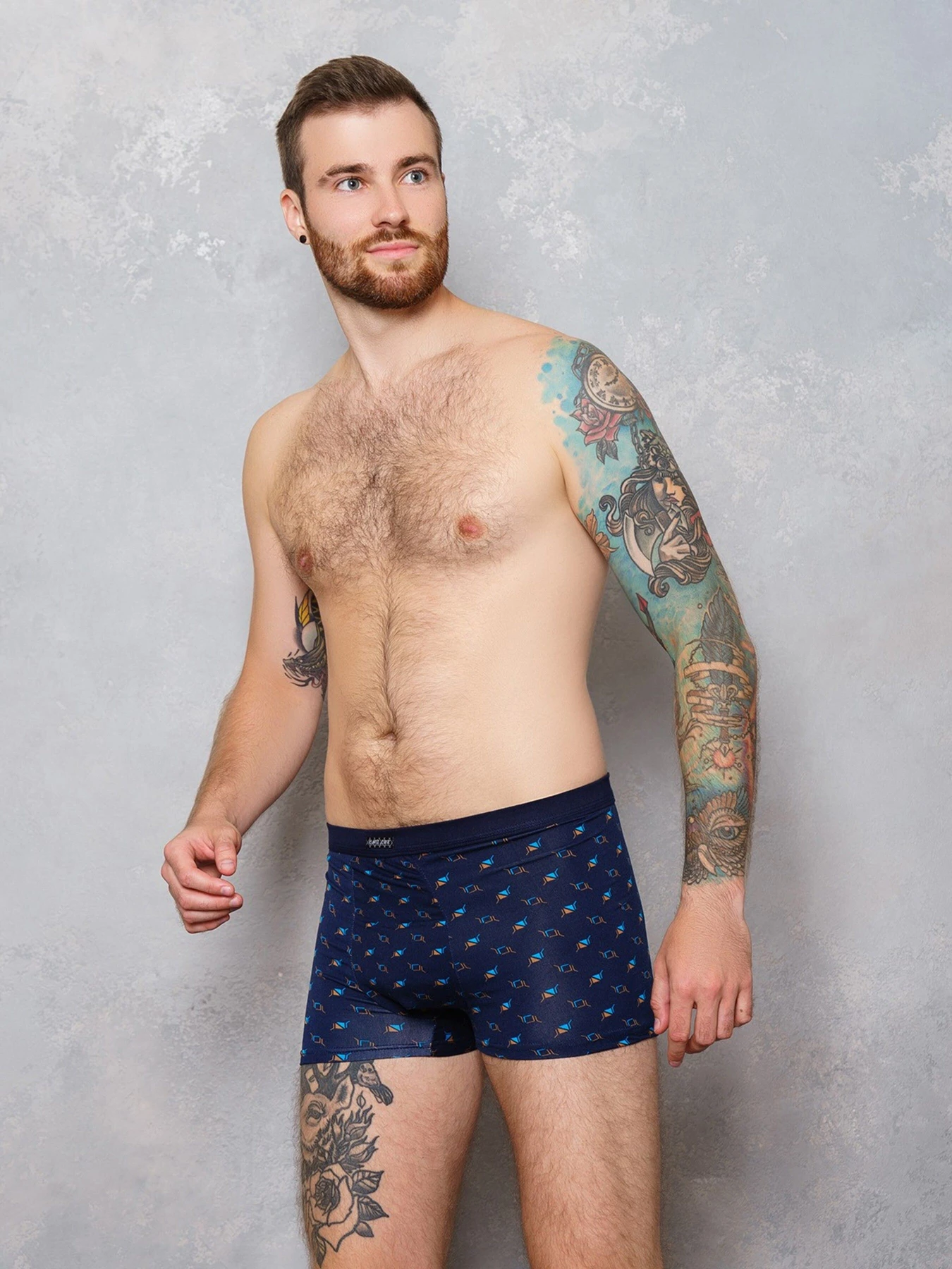 Нижня білизна ISSA Plus модель GN5-126__darkblue Фото