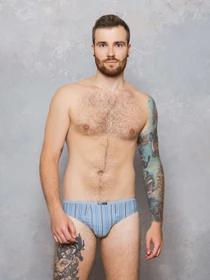 Нижнее белье ISSA Plus модель GN5-128__blue Фото