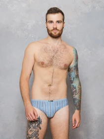 Нижнее белье ISSA Plus модель GN5-128__blue Фото