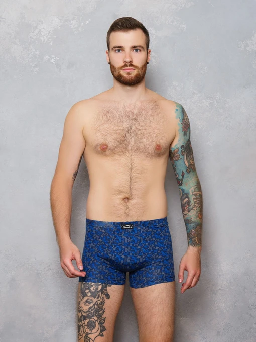 Нижнее белье ISSA Plus модель GN5-129__darkblue Фото