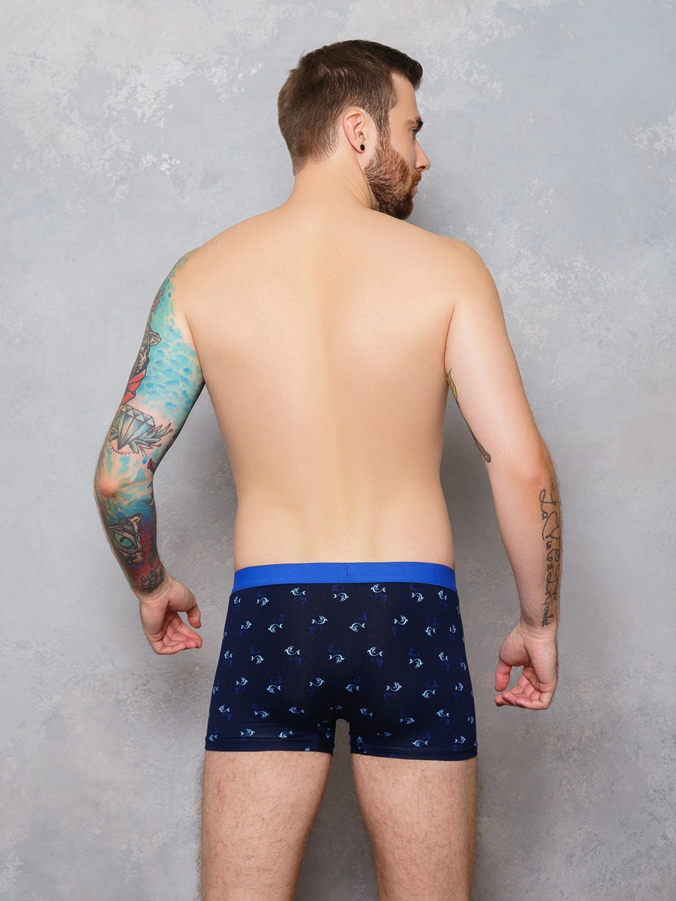 Нижнее белье ISSA Plus модель GN5-132__darkblue Нижнее белье ISSA Plus модель GN5-132__darkblue Фото