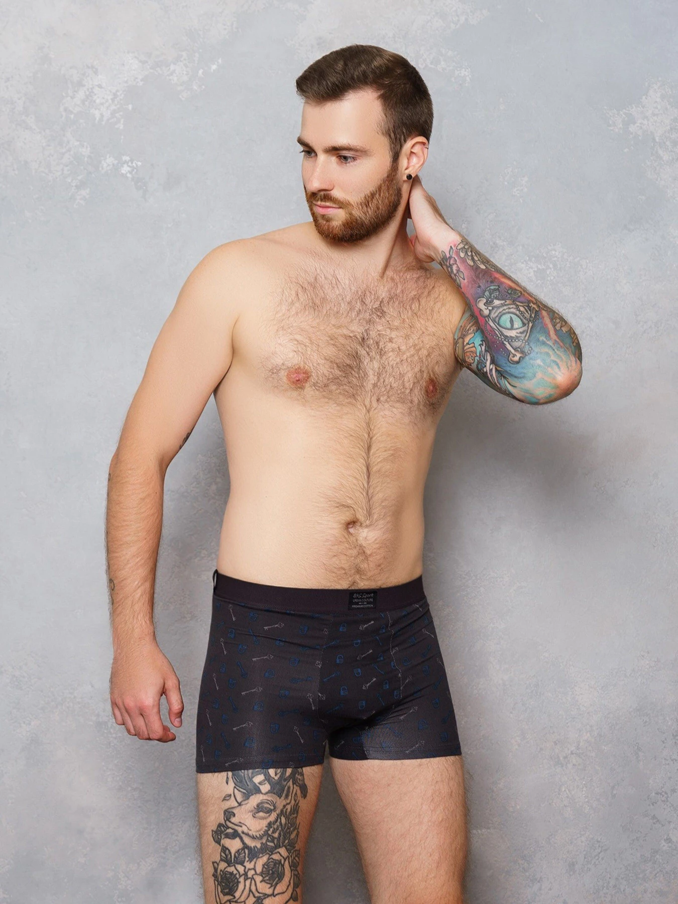 Нижня білизна ISSA Plus модель GN5-135__darkgray Фото