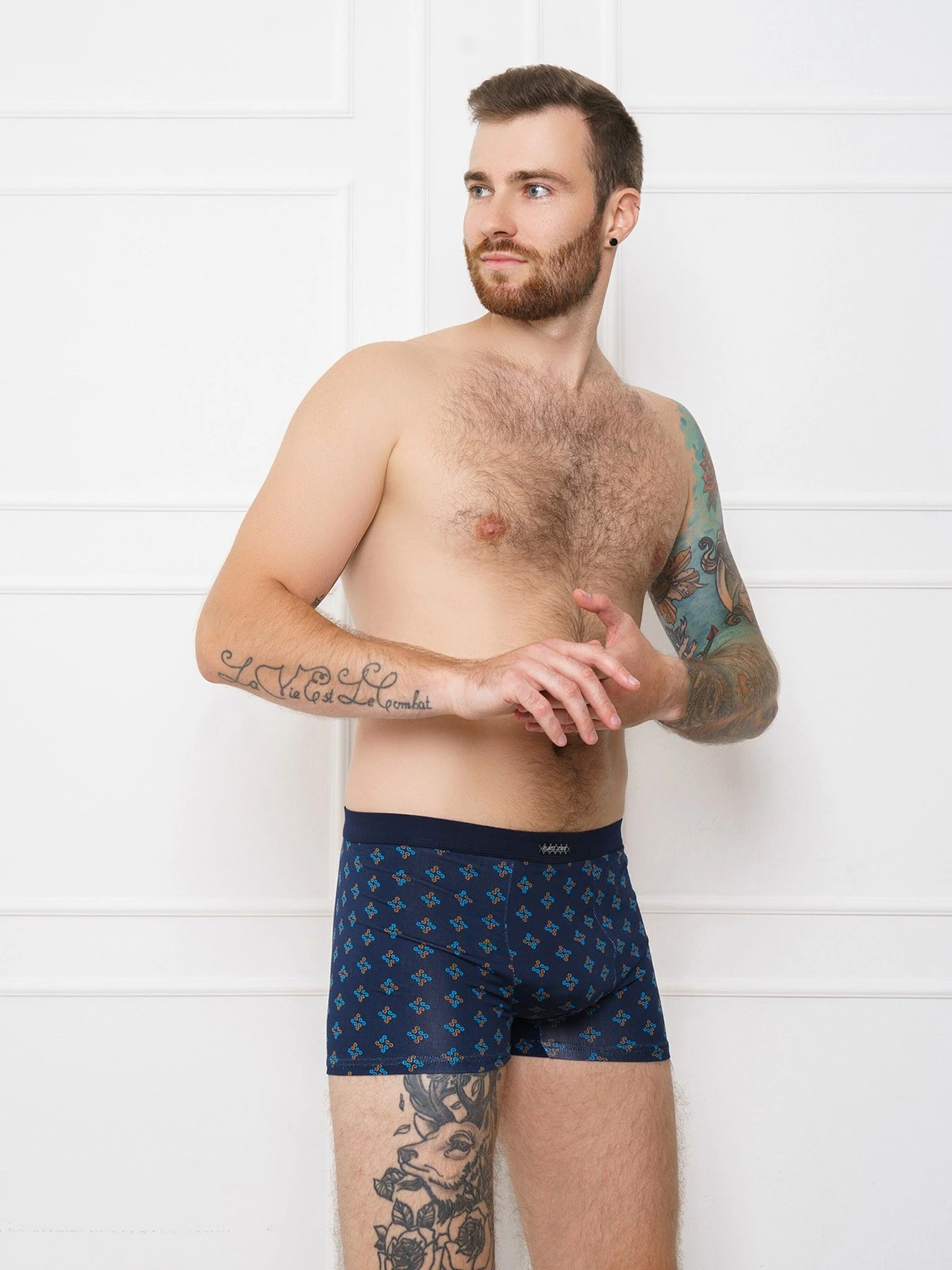 Нижня білизна ISSA Plus модель GN5-136__darkblue Фото