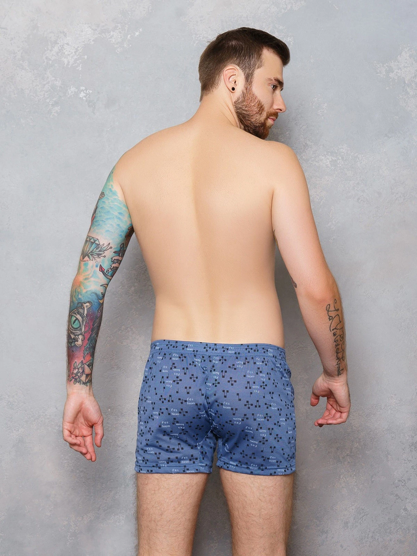 Нижнее белье ISSA Plus модель GN5-99__blue Фото