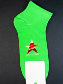 Носки и гольфы ISSA Plus модель GNS-107__lightgreen Фото