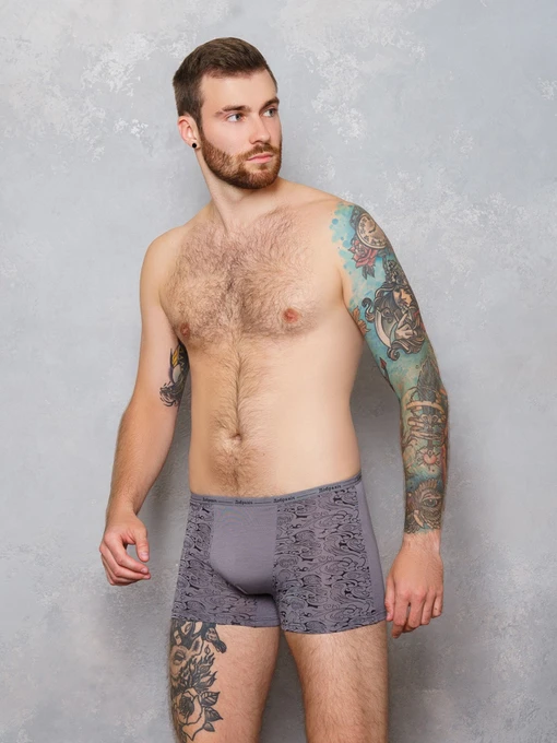 Нижнее белье ISSA Plus модель GN5-105_.grey Фото