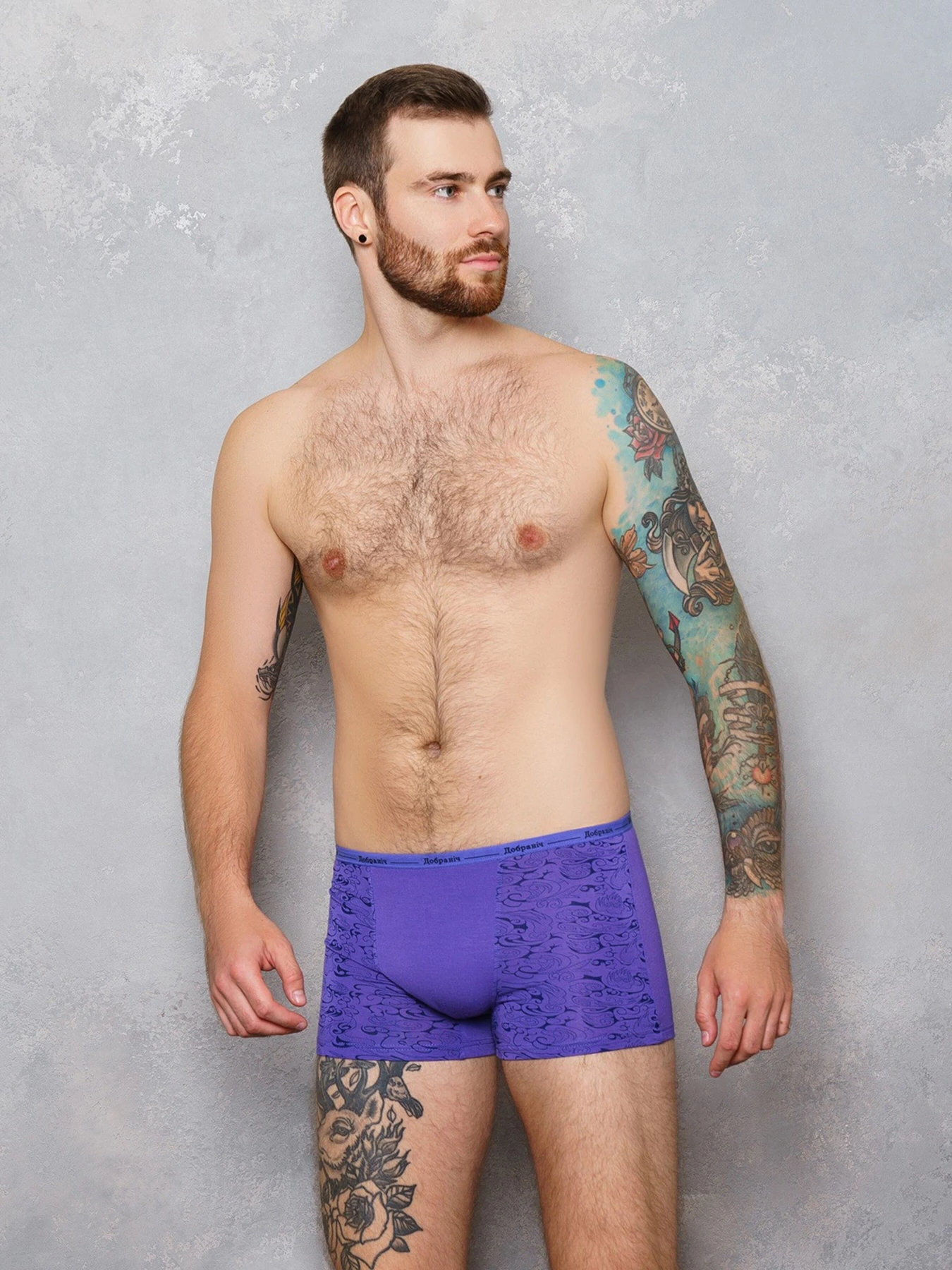 Нижнее белье ISSA Plus модель GN5-105_.purple Фото