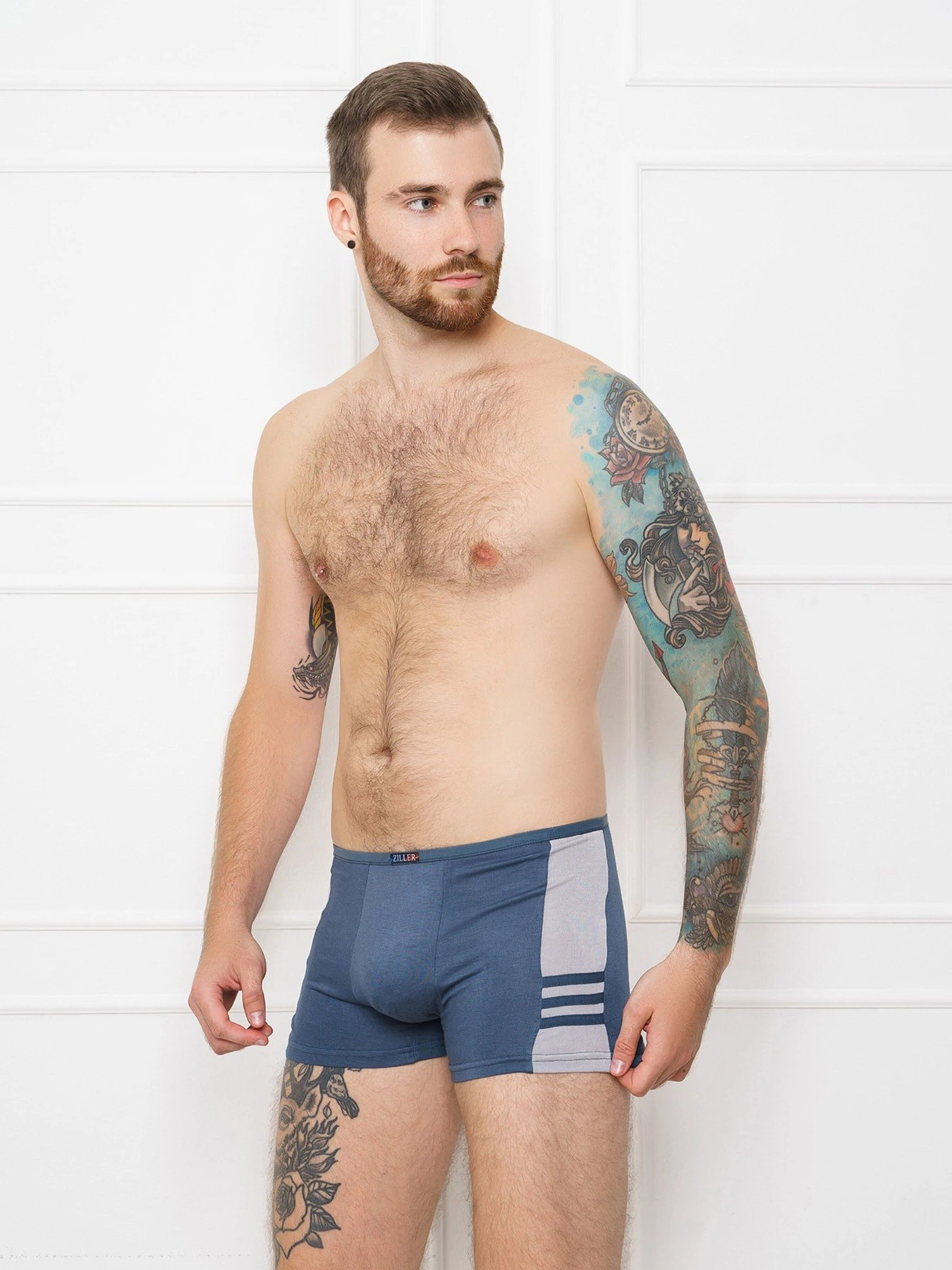 Нижнее белье ISSA Plus модель GN5-106_.blue Фото
