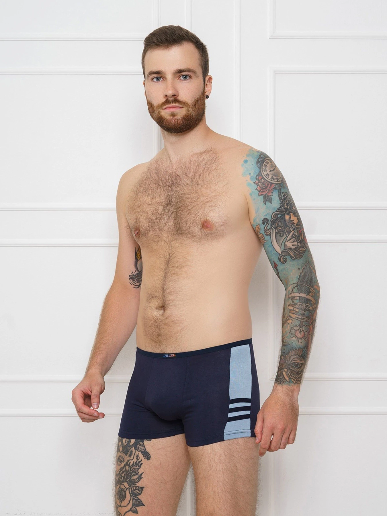 Нижнее белье ISSA Plus модель GN5-106_.darkblue Фото