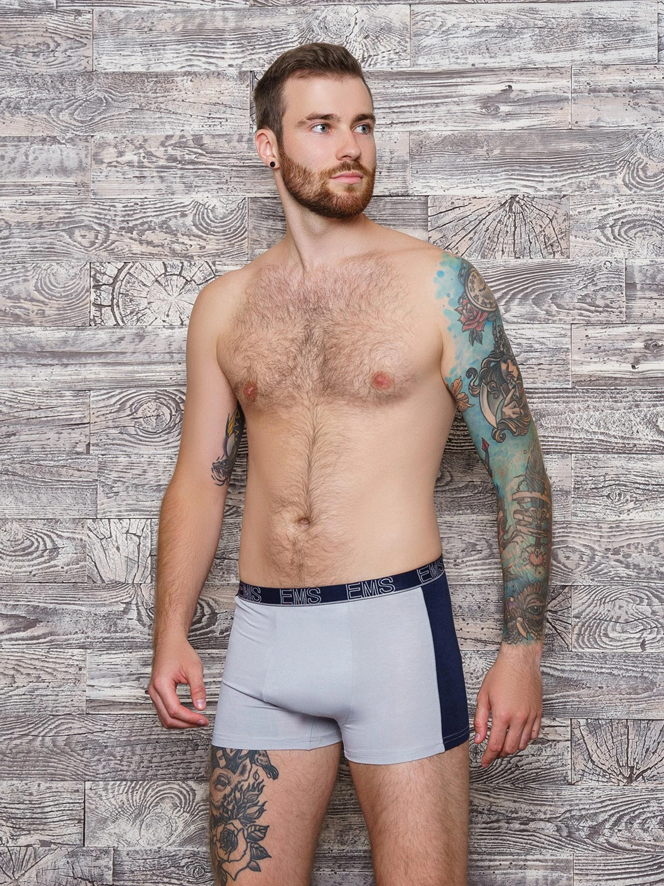 Нижнее белье ISSA Plus модель GN5-107_.grey Фото