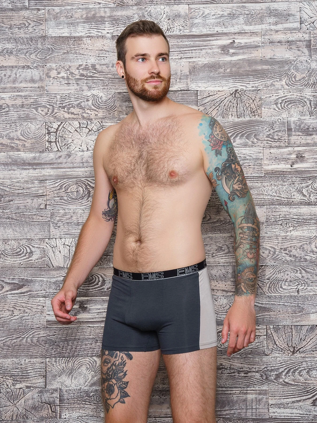 Нижнее белье ISSA Plus модель GN5-107_.darkgray Фото
