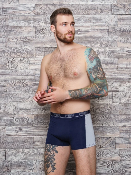 Нижнее белье ISSA Plus модель GN5-107_.darkblue Фото