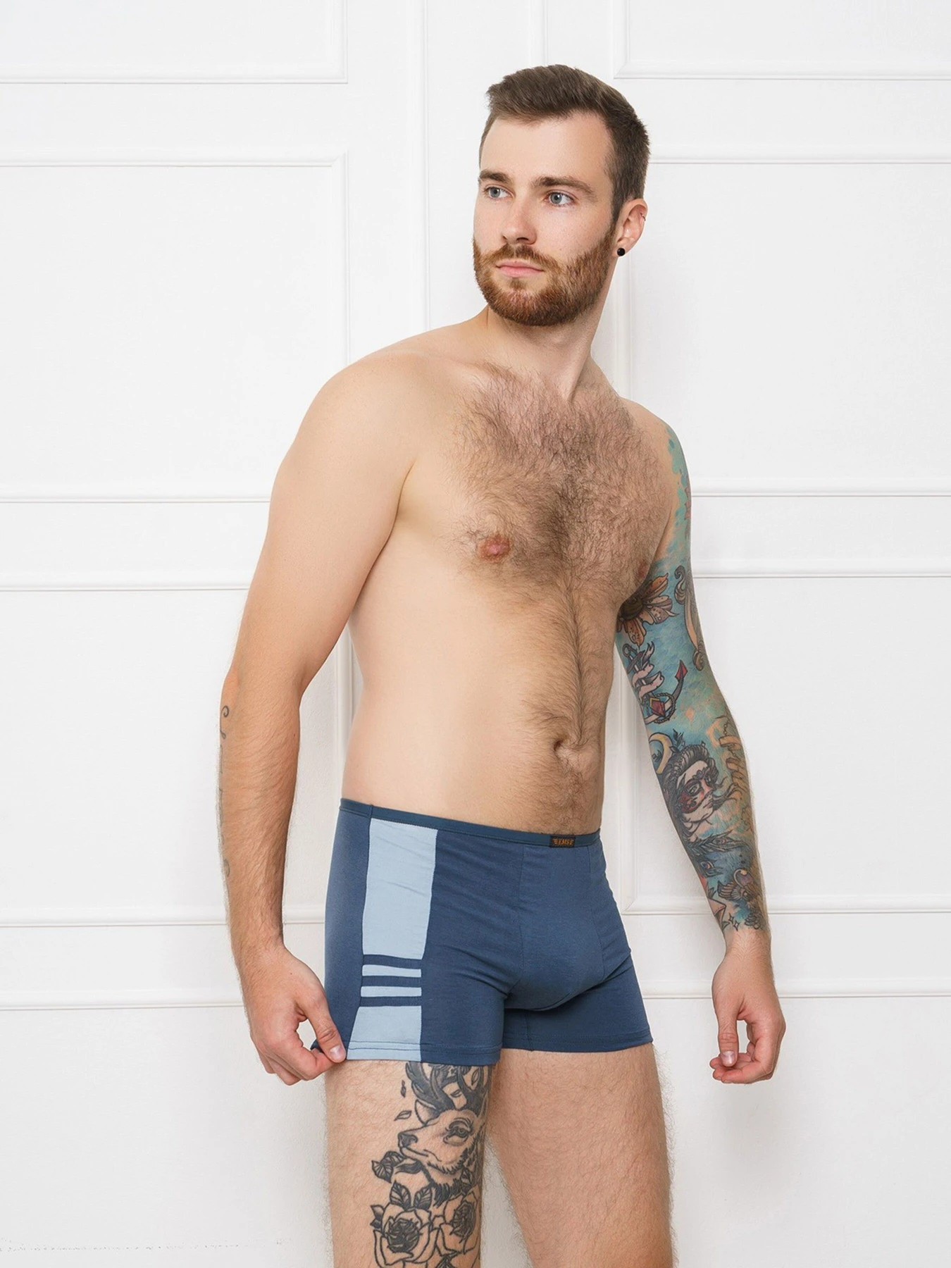 Нижнее белье ISSA Plus модель GN5-108_.blue Фото