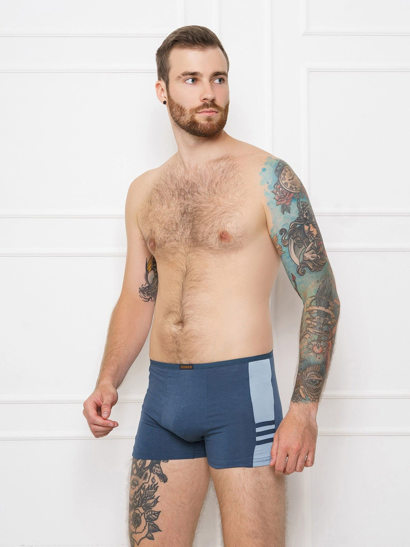 Нижнее белье ISSA Plus модель GN5-108_.blue Фото