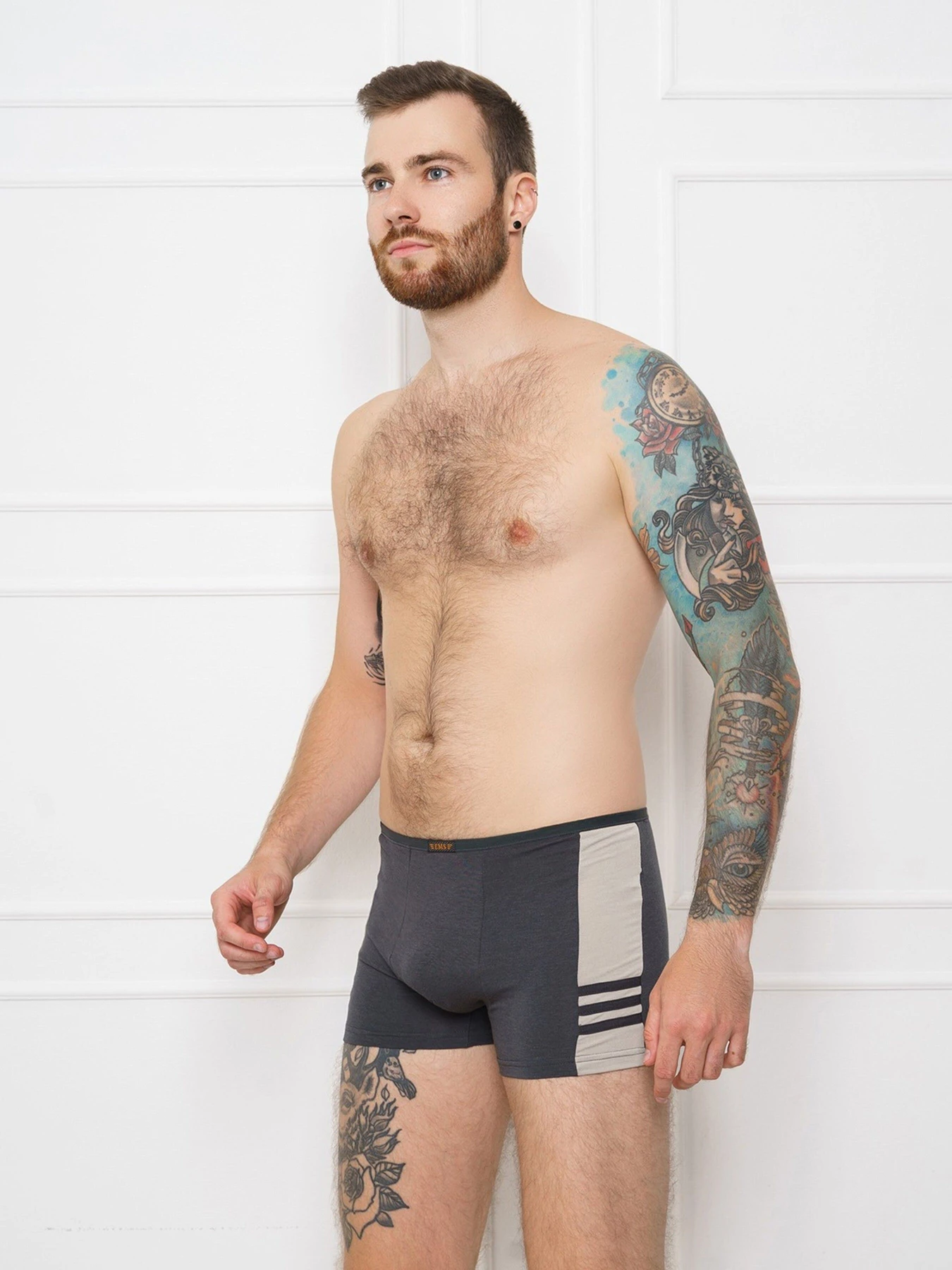 Нижнее белье ISSA Plus модель GN5-108_.darkgray Фото