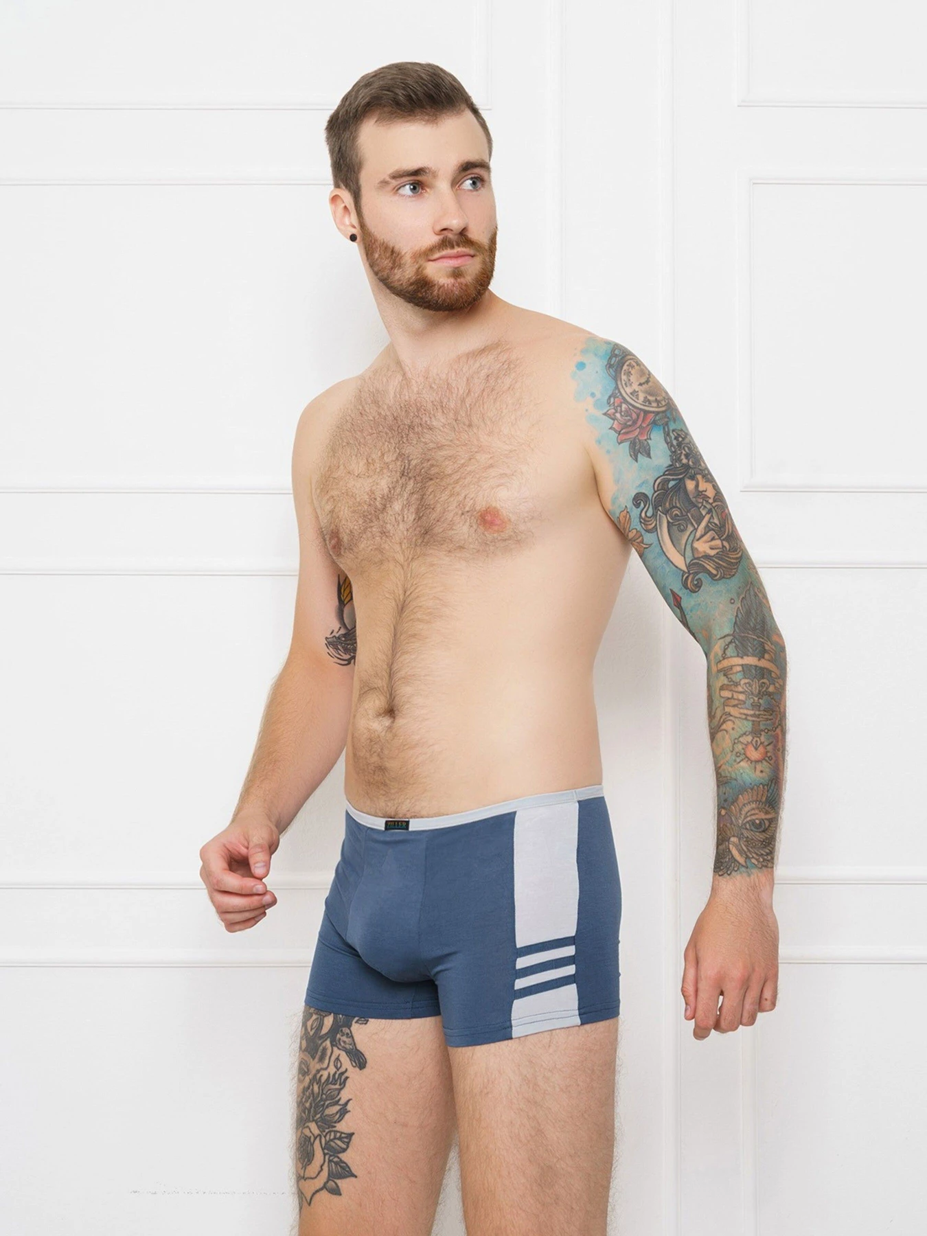 Нижнее белье ISSA Plus модель GN5-110_.blue Фото