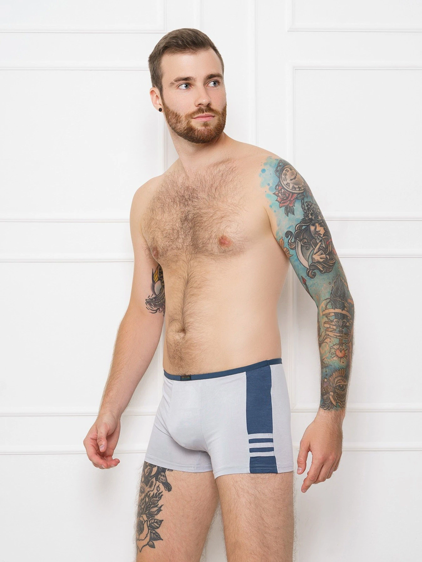 Нижнее белье ISSA Plus модель GN5-110_.grey Фото