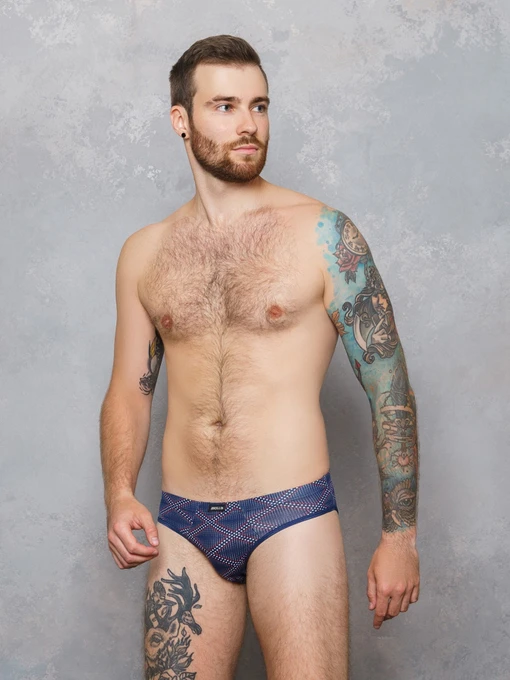 Нижнее белье ISSA Plus модель GN5-116_.darkblue Фото
