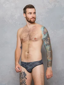 Нижнее белье ISSA Plus модель GN5-116_.black Фото