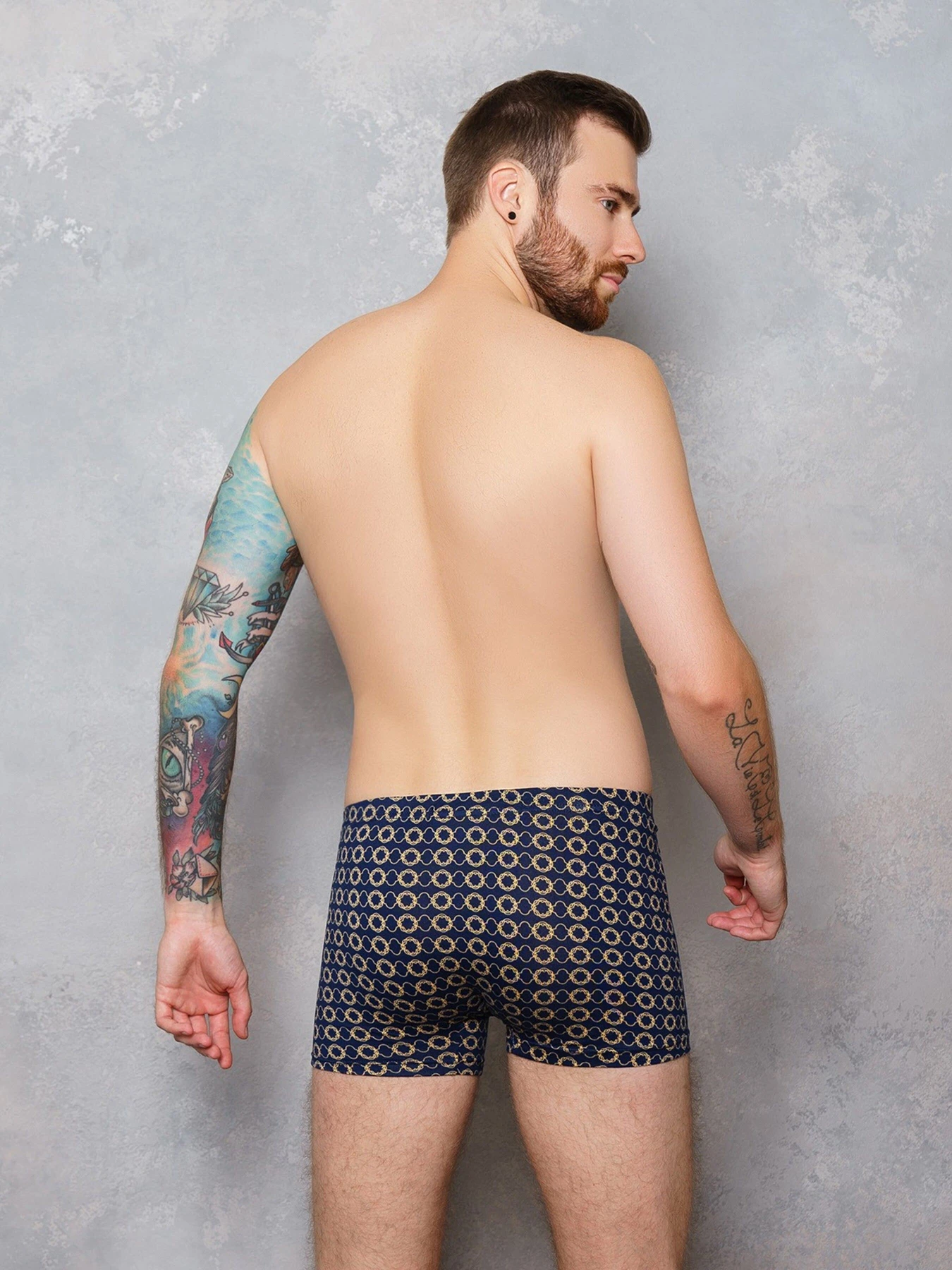 Нижнее белье ISSA Plus модель GN5-118_.blue Фото