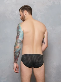 Нижнее белье ISSA Plus модель GN5-119_.black Фото