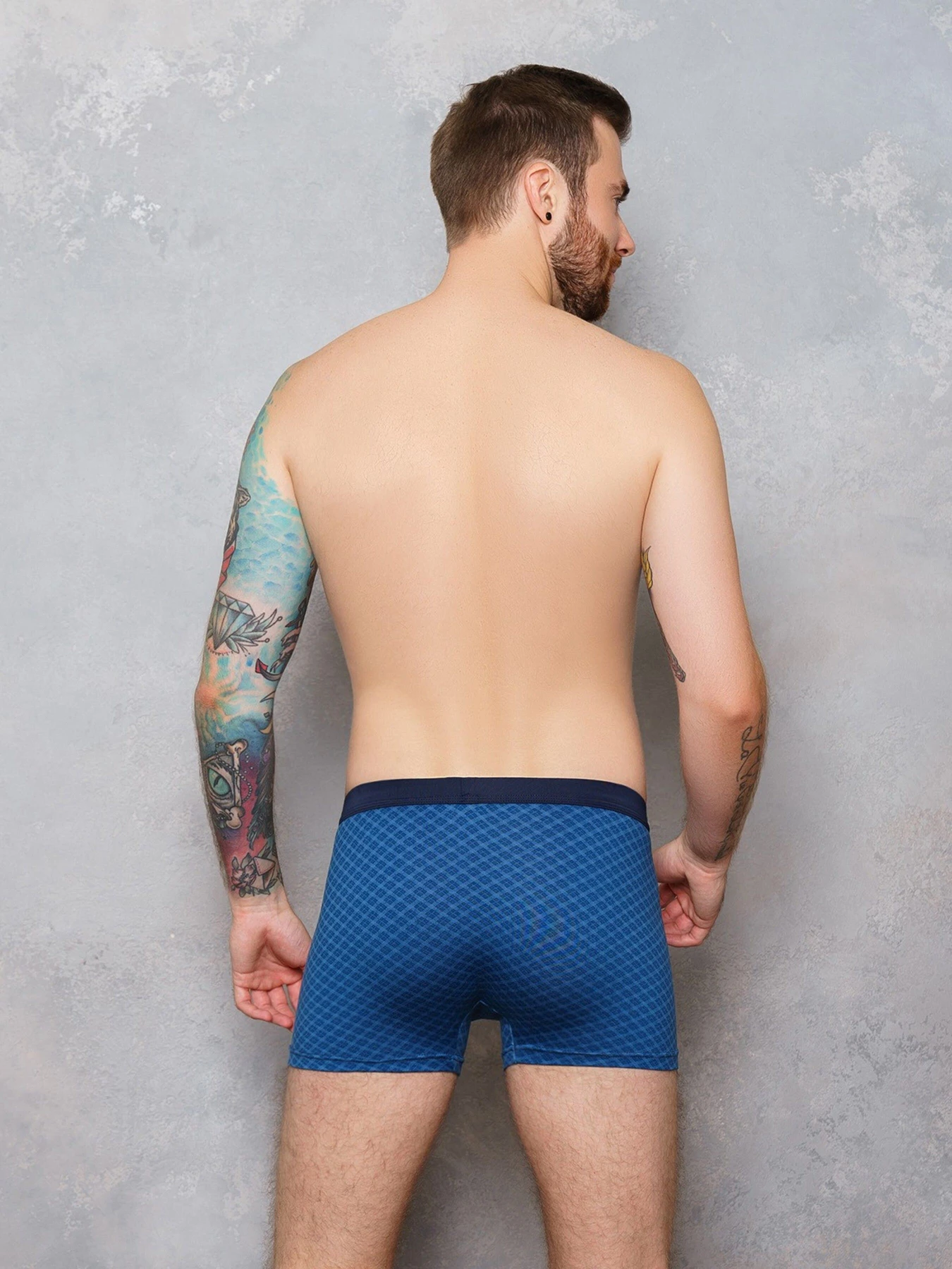 Нижнее белье ISSA Plus модель GN5-120_.blue Фото