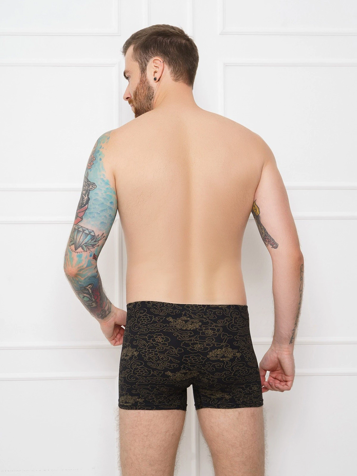 Нижнее белье ISSA Plus модель GN5-122_.black Фото