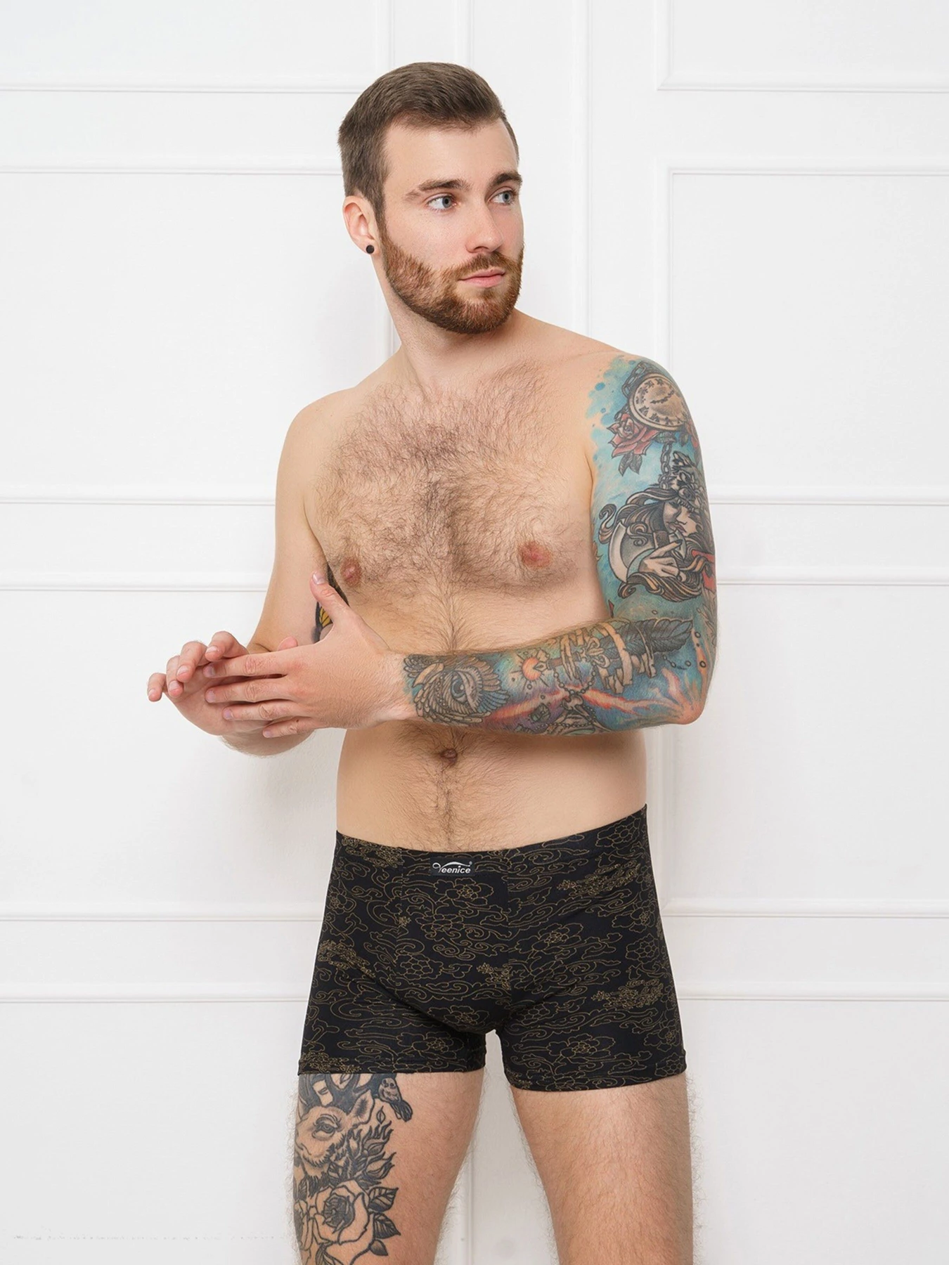 Нижнее белье ISSA Plus модель GN5-122_.black Фото