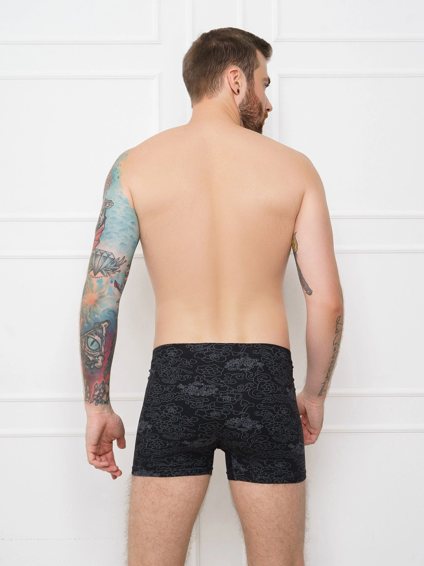 Нижнее белье ISSA Plus модель GN5-122_.blackgrey Фото
