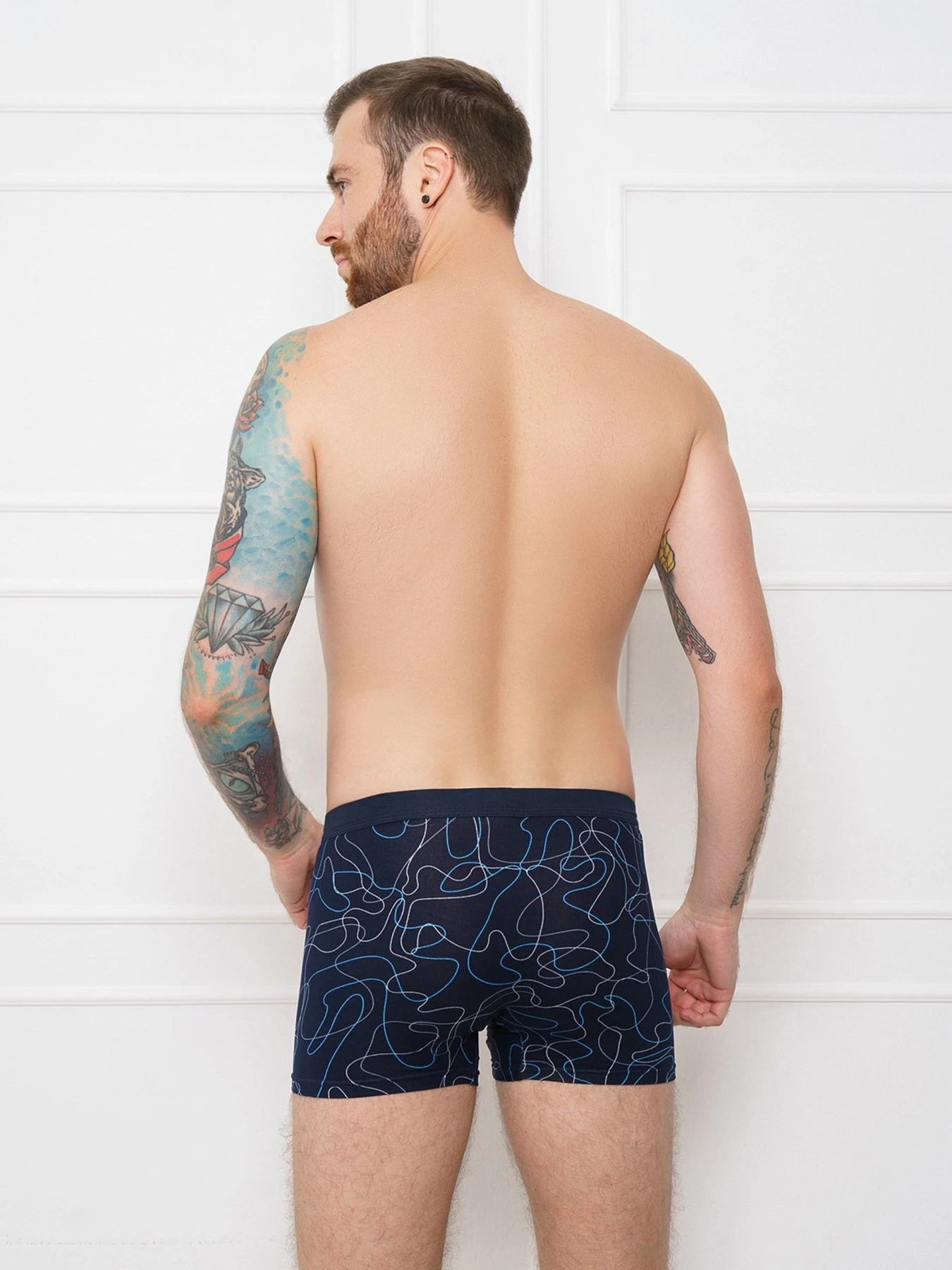 Нижнее белье ISSA Plus модель GN5-123_.blue Фото