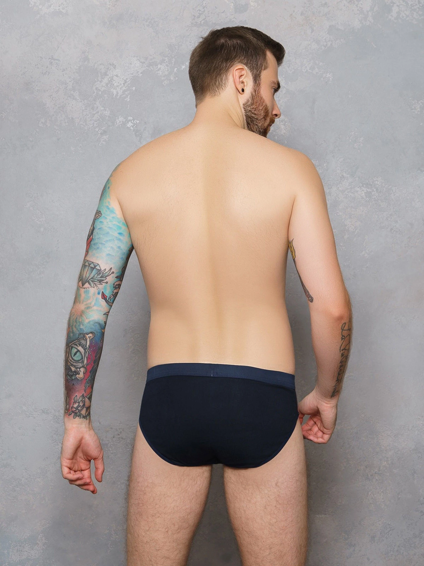 Нижнее белье ISSA Plus модель GN5-124_.darkblue Фото