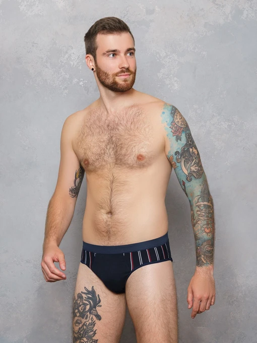 Нижнее белье ISSA Plus модель GN5-124_.darkblue Фото