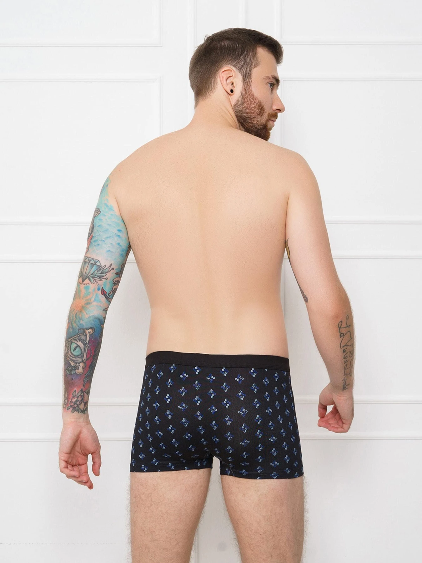Нижнее белье ISSA Plus модель GN5-136_.blackblue Нижнее белье ISSA Plus модель GN5-136_.blackblue Фото