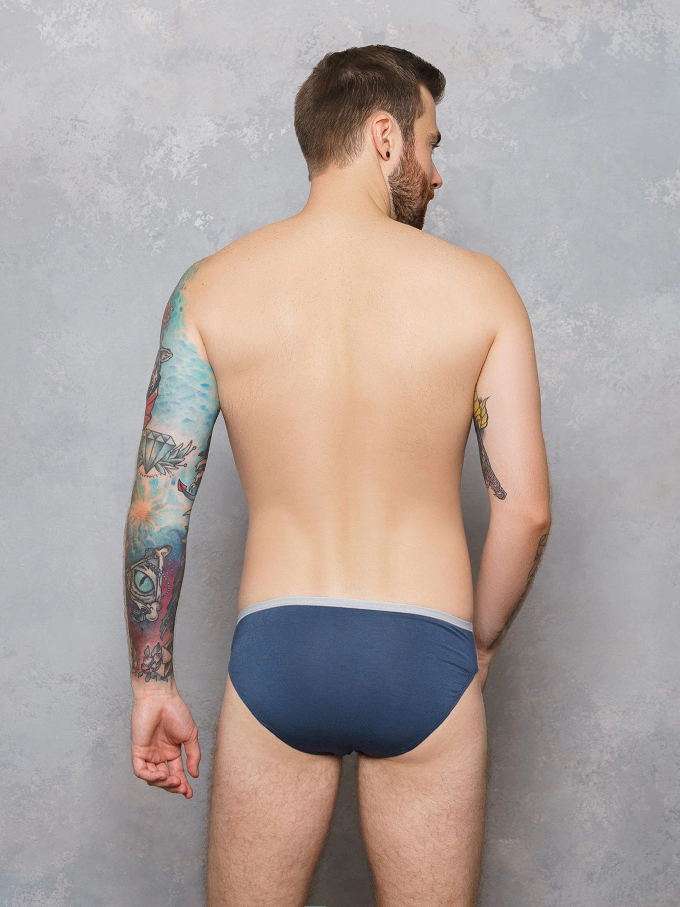 Нижнее белье ISSA Plus модель GN5-139_.blue Фото
