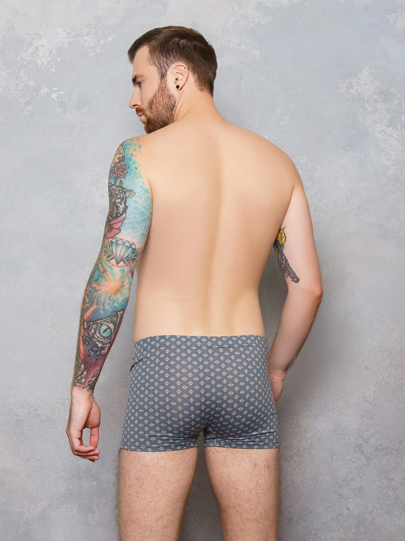 Нижнее белье ISSA Plus модель GN5-161_.grey Фото