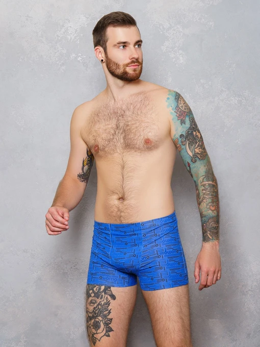 Нижнее белье ISSA Plus модель GN5-89_.blue Фото