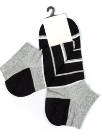 Носки и гольфы ISSA Plus модель GNS-78_.blackgrey Фото