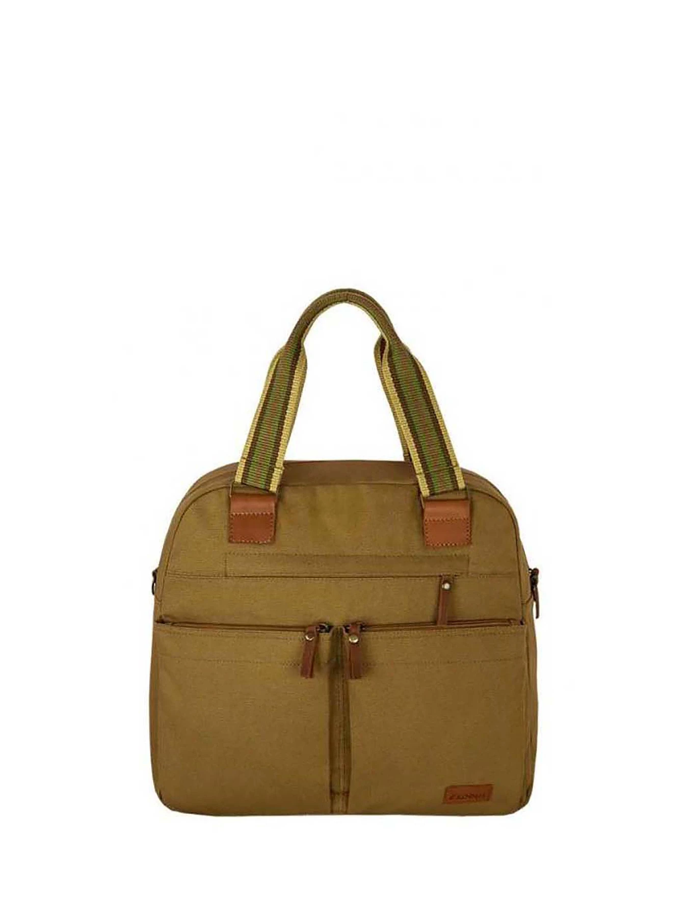 Дорожные сумки и чемоданы Exodus модель 875LeatherCanvasBrown Фото