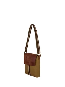 Сумки Exodus модель 898LeatherCanvasBrown Фото