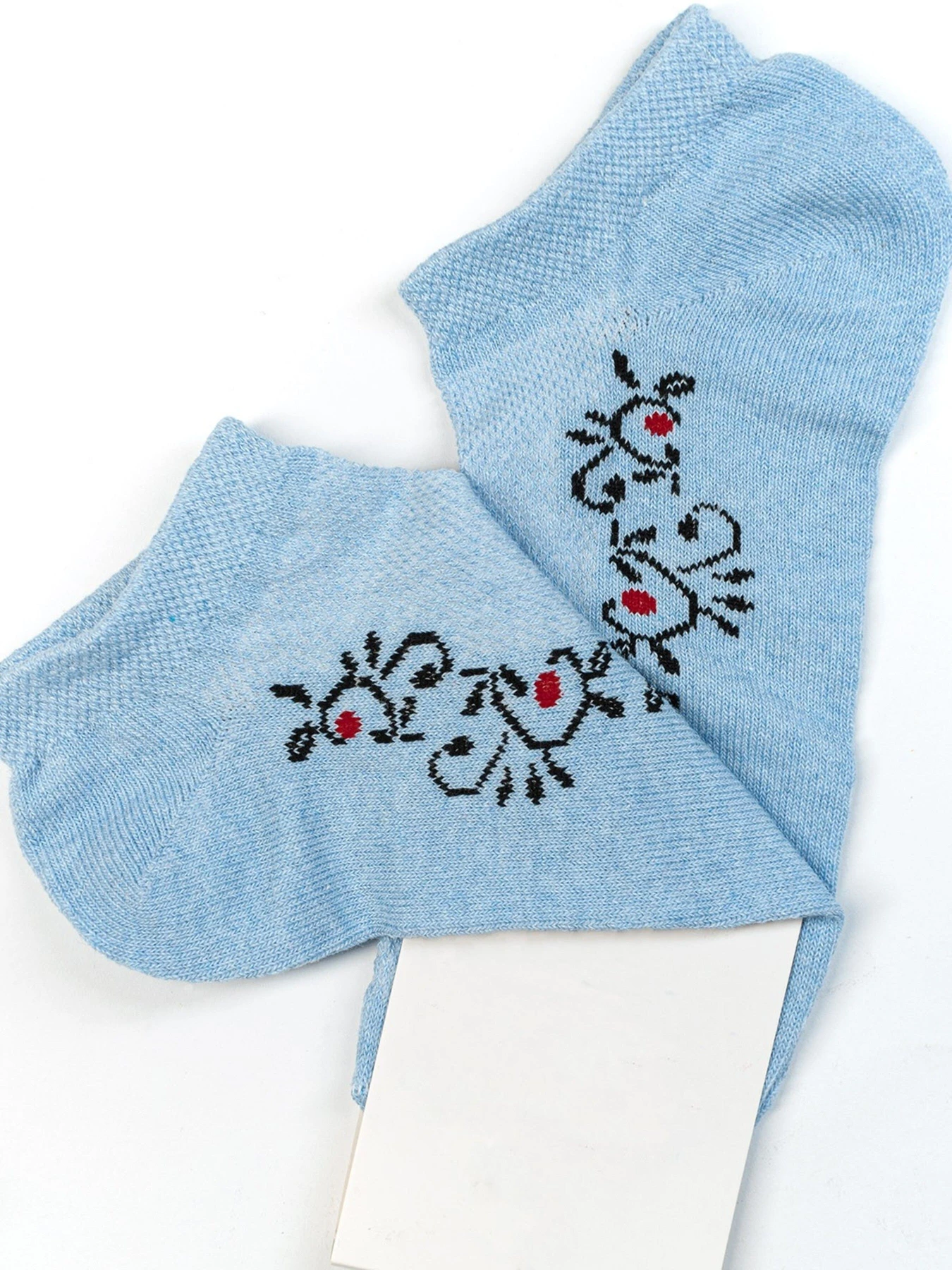 Шкарпетки та гольфи ISSA Plus модель NS-102_lightblue Фото