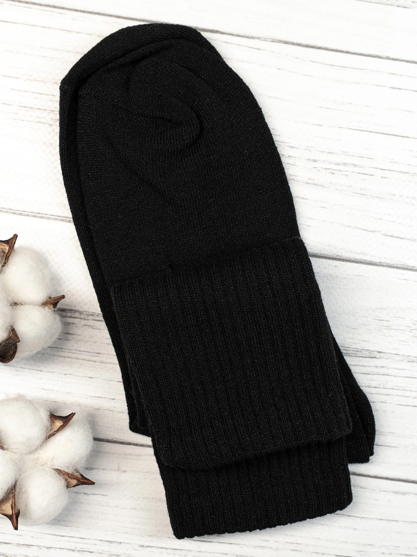 Шкарпетки та гольфи ISSA Plus модель NS-105_black Фото