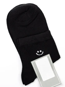 Шкарпетки та гольфи ISSA Plus модель NS-116_black Фото