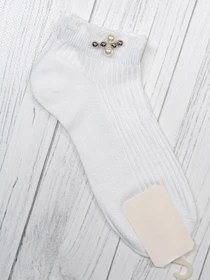 Носки и гольфы ISSA Plus модель NS-119_white Фото