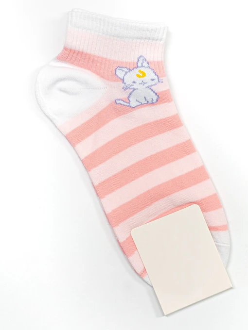 Носки и гольфы ISSA Plus модель NS-125_pinkwhite Фото