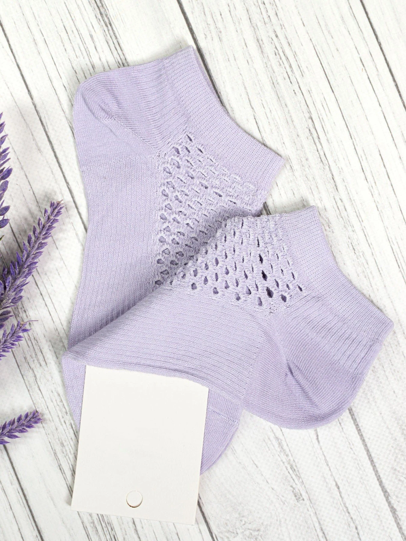 Шкарпетки та гольфи ISSA Plus модель NS-136_lilac Фото