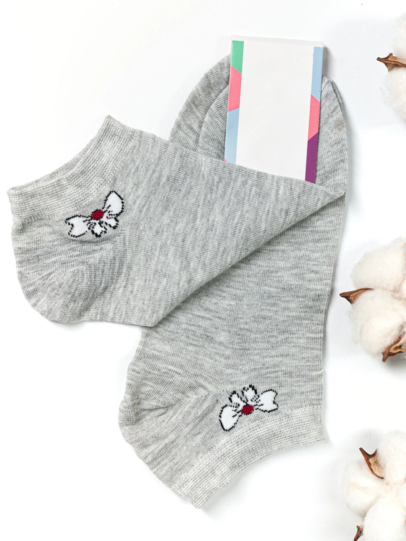 Шкарпетки та гольфи ISSA Plus модель NS-140_grey Фото
