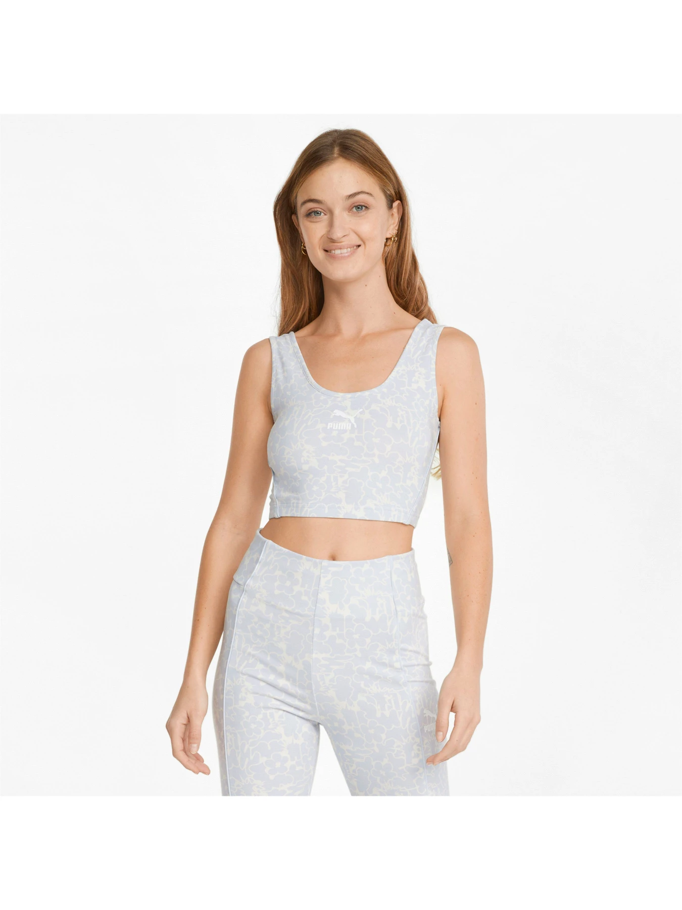 Футболки і поло PUMA Summer Resort Aop Bralette модель 536844 Фото
