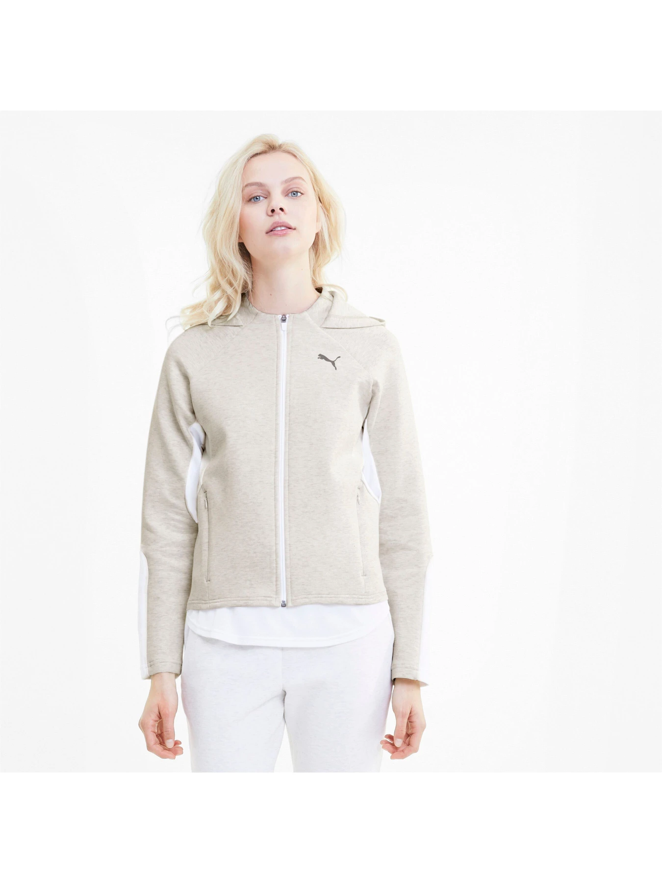 Худи и свитшоты PUMA Evostripe Full-Zip Hoodie модель 583532 Фото
