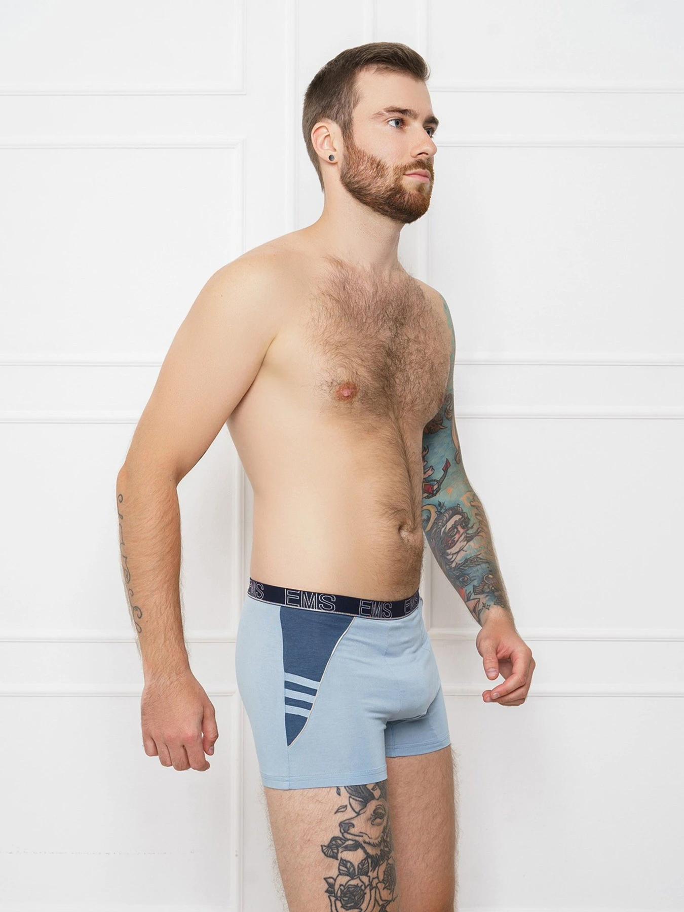 Нижнее белье ISSA Plus модель GN5-109_lightblue Фото
