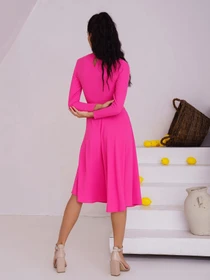 Платья ISSA Plus модель 13475_raspberry Фото
